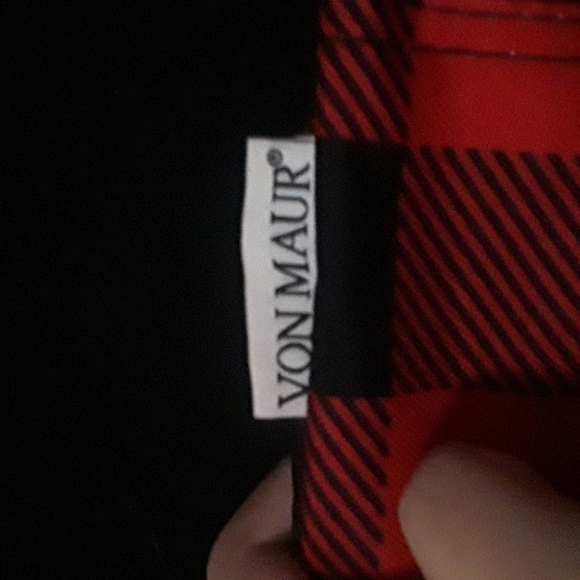 Von Maur Insulated buffalo plaid lunch bag - Picture 3 of 4